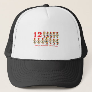 Casquette 12 jours douze batteurs tambourinant