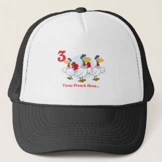 Casquette 12 jours trois poules françaises