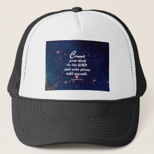 Casquette 16:3 de proverbes