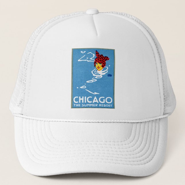 Casquette 1912 Chicago, La Station d'été (Devant)
