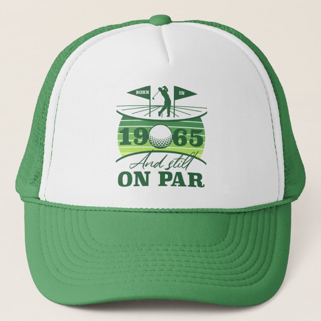 Casquette 1965 60e anniversaire Humour de golf (Devant)