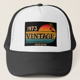 Casquette 1973 anniversaire de naissance personnalisé vintag