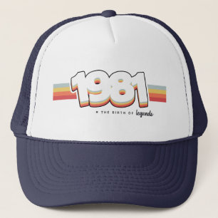 Casquette 1981 La naissance des légendes