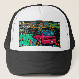 Casquette 1989 Nissan 240SX Coupé Mode Streetwear Pop Art
