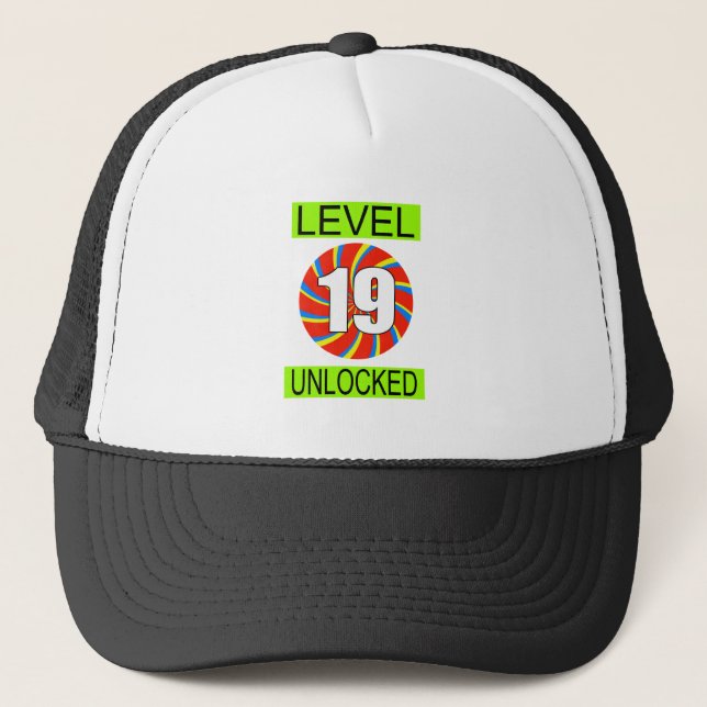 Casquette 19e anniversaire Jeu d'ordinateur (Devant)