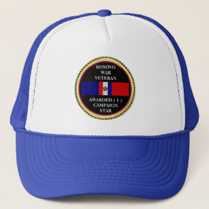 CASQUETTE 1 CAMPAGNE STAR KOSOVO WAR VETERAN