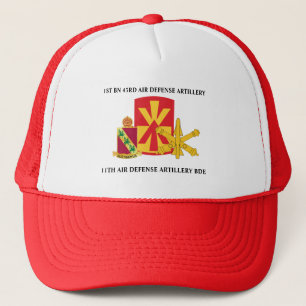 CASQUETTE 1ER BN 43E ARTILLERIE DE LA DÉFENSE AÉRIENNE 11E