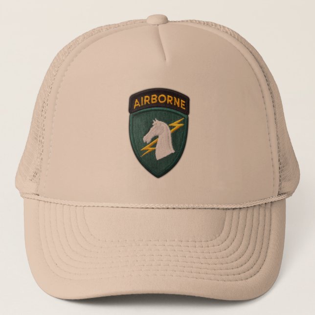Casquette 1re visite d'anciens combattants de la SOCOM USASO (Devant)