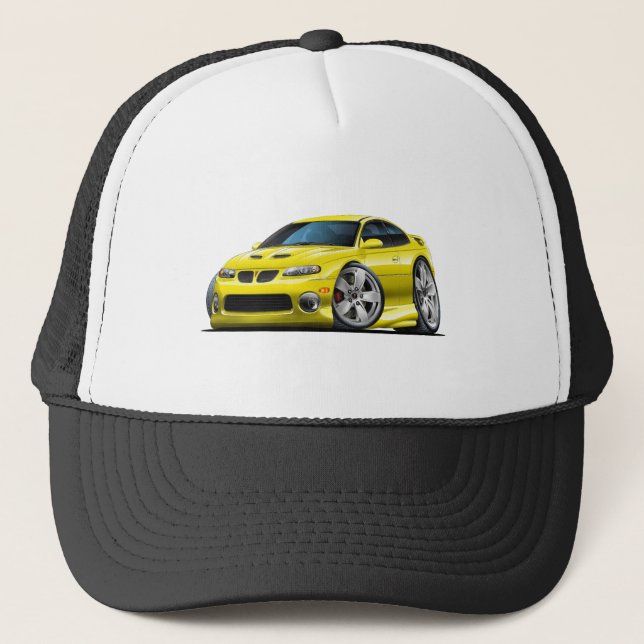 Casquette 2004-06 voiture jaune de GTO (Devant)