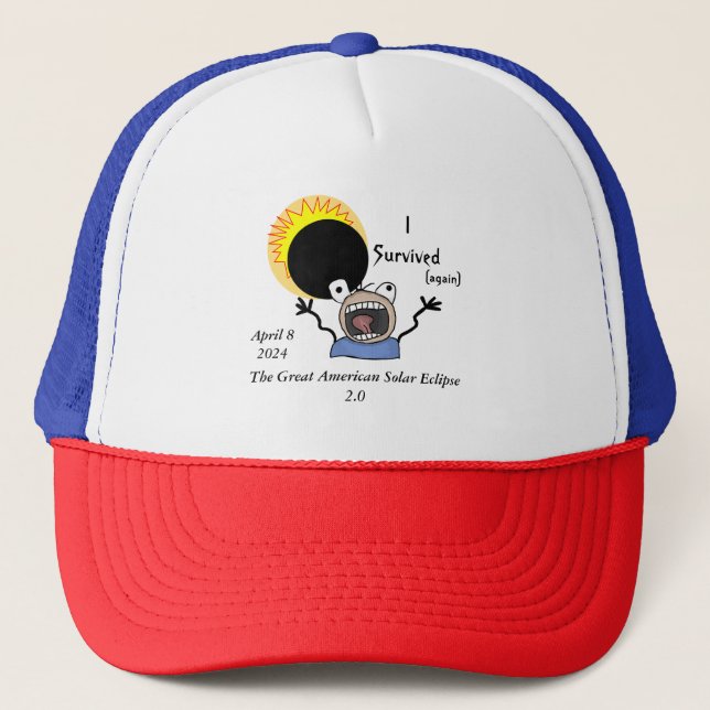 Casquette 2024 Solar Eclipse Survival (Devant)