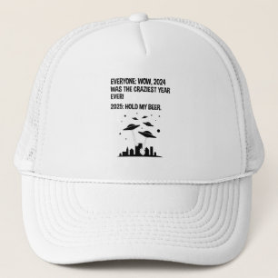 Casquette 2025 Tenez ma bière Jour de l'An