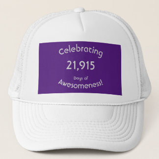 Casquette 21 915 Jours De Compréhension 60 Anniversaire