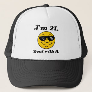 Casquette 21e anniversaire Gag cadeau