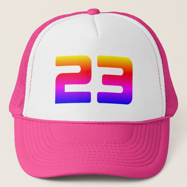Casquette 23e anniversaire de la fête des Fiertés (Devant)