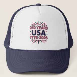 Casquette 250 ans USA   Semiquinentenaire 1776-2026