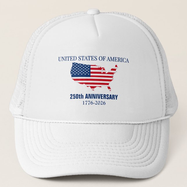 Casquette 250e anniversaire des États-Unis  (Devant)