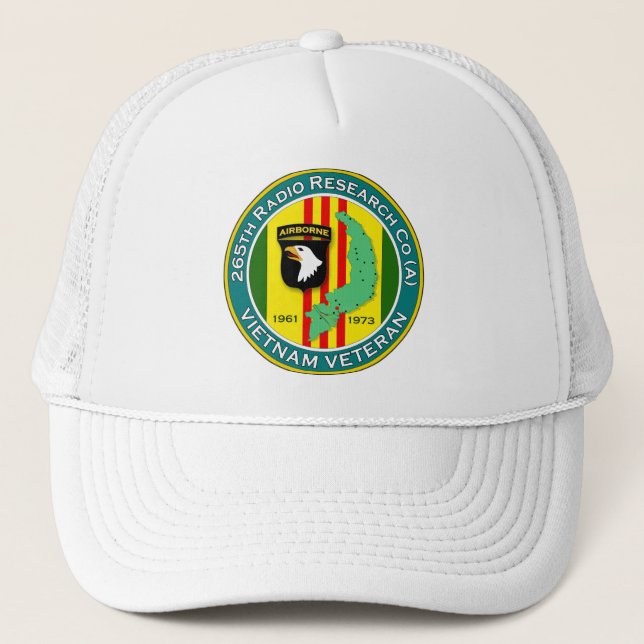 Casquette 265th RRC - Asa Vietnam (Devant)