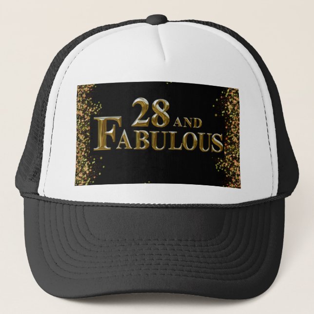 Casquette 28e anniversaire  (Devant)