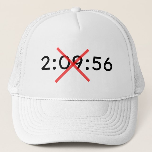 CASQUETTE 2:09:56...PAS VRAI ! (Devant)