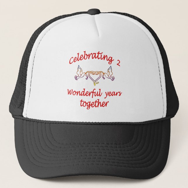 Casquette 2ème. ANNIVERSAIRE (Devant)