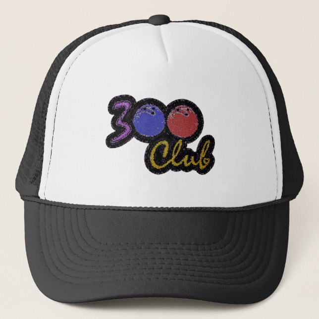 CASQUETTE 300 CLUB JEU PARFAIT EN BOWLING (Devant)