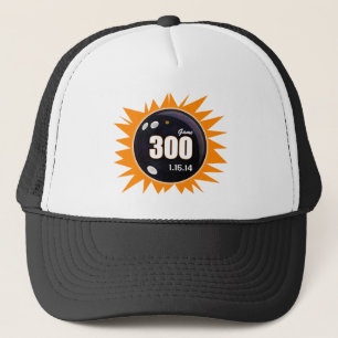 Casquette 300 Jeu orange et noir