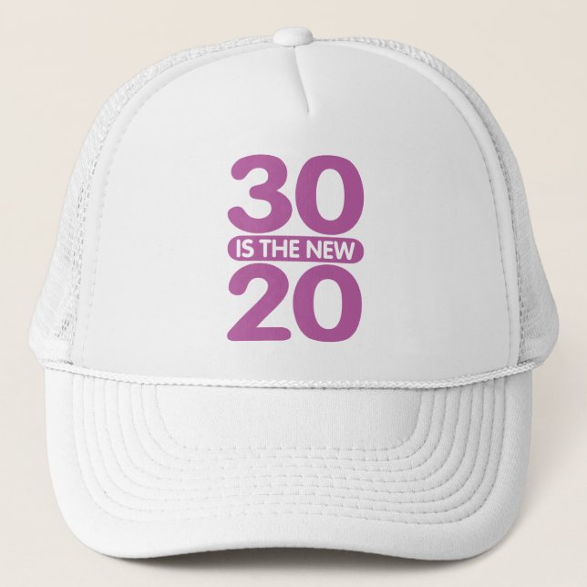 Casquette 30 est le nouveau 20 (Devant)