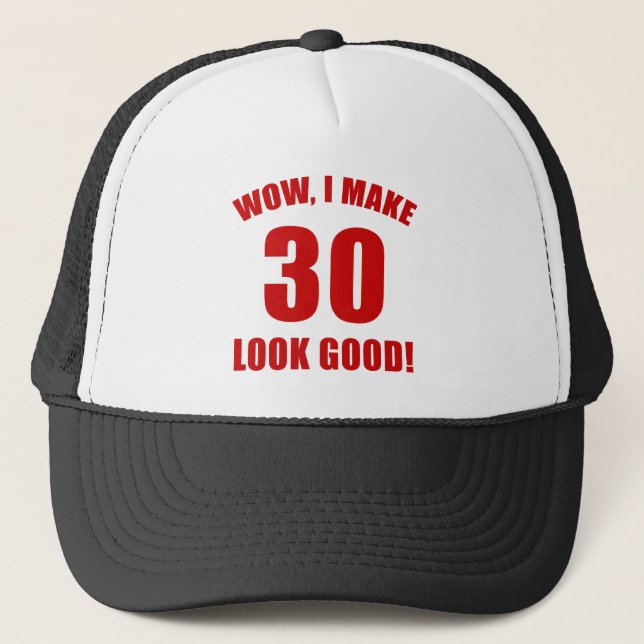 Casquette 30e anniversaire Gag cadeau (r) (Devant)