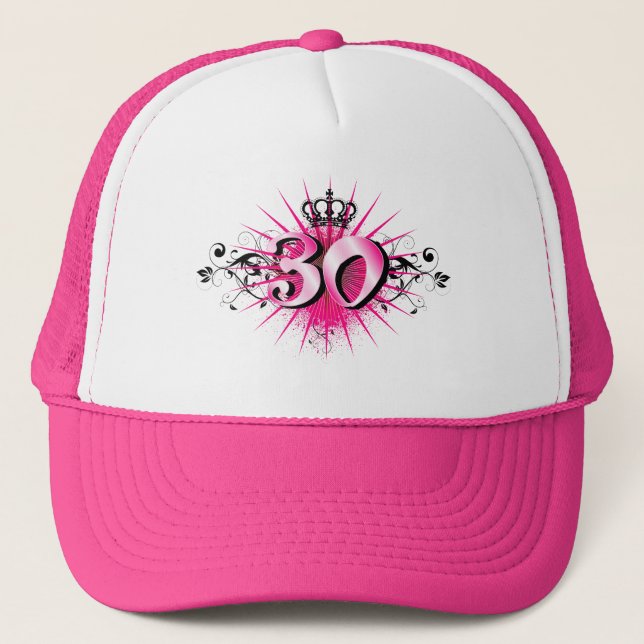 Casquette 30ème Anniversaire ou anniversaire (Devant)