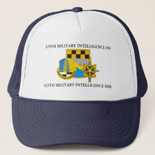 CASQUETTE 319E BATAILLE DE RENSEIGNEMENT MILITAIRE 525E BDE