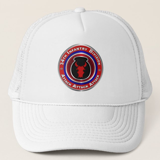 Casquette 34e division d'infanterie (Devant)