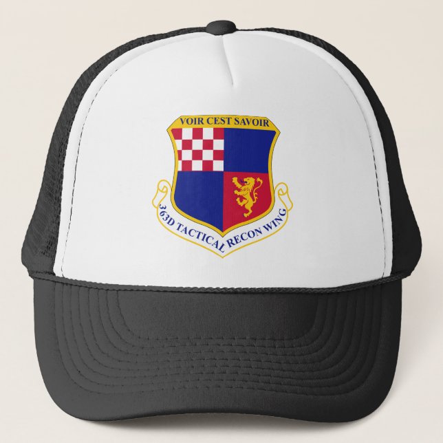 Casquette 363e aile tactique de recon - VOIR CEST SAVOIR (Devant)