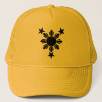 3 étoiles et solides de Sun (casquettes)