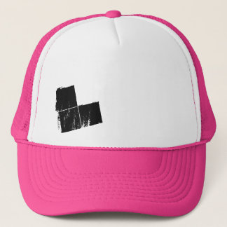 Casquette 3 Sqr. Rose