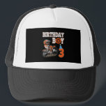 Casquette 3 Years Old Kid - Birthday Boy - Dirt Bike - Motor<br><div class="desc">3 Years Old Kid - Birthday Boy - Dirt Bike - Motorcycle</div>