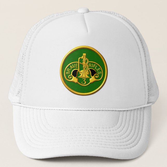 Casquette 3e régiment de cavalerie blindée (Devant)