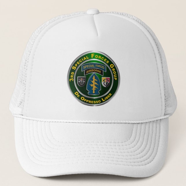 Casquette 3rd Special Forces Group  (Devant)