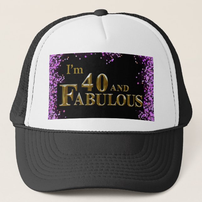 Casquette 40e Anniversaire  (Devant)