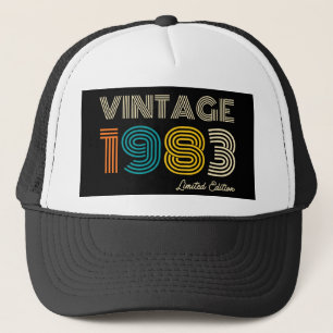 Casquette 40e anniversaire Vintage 1983 Edition limitée