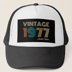 Casquette 45e anniversaire Vintage 1977