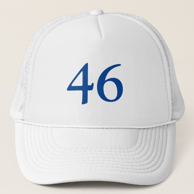 Casquette "46" Président Biden, Biden Harris 2020, Élection (Devant)