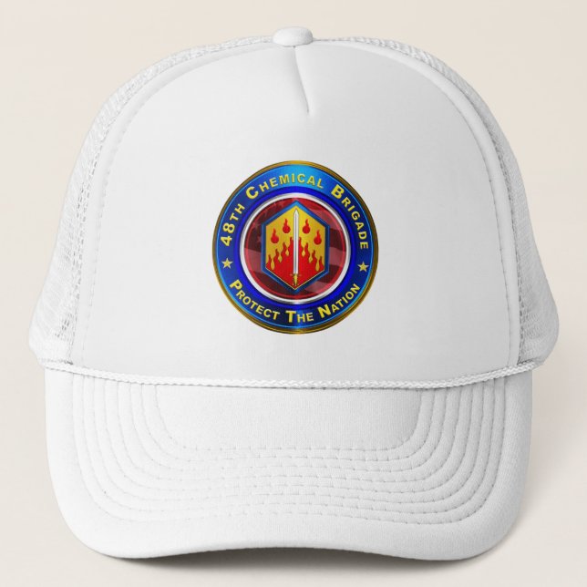 Casquette 48e brigade chimique (Devant)