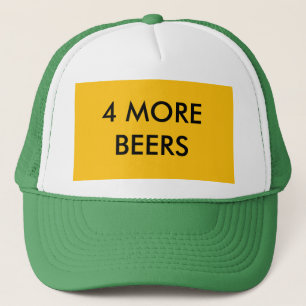 Casquette 4 bières de plus