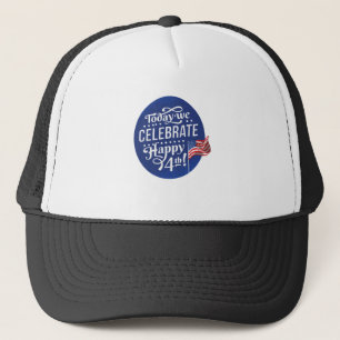 Casquette 4 juillet Aujourd'Hui Nous Fêtons