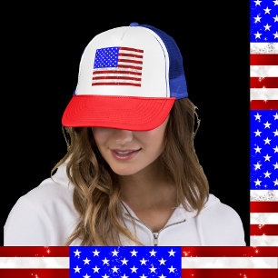 Casquette 4 juillet Fête - Drapeau américain