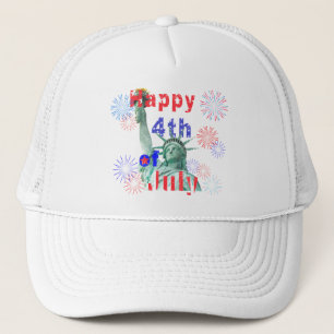 Casquette 4 juillet heureux