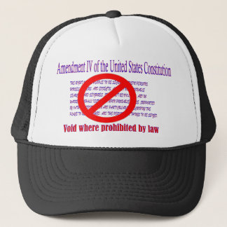 Casquette 4e amendement - annulé lorsque la loi l'interdit