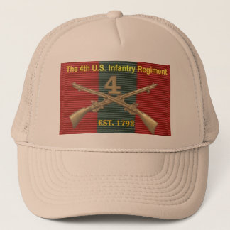 Casquette 4ème Histoire DUI de régiment d'infanterie