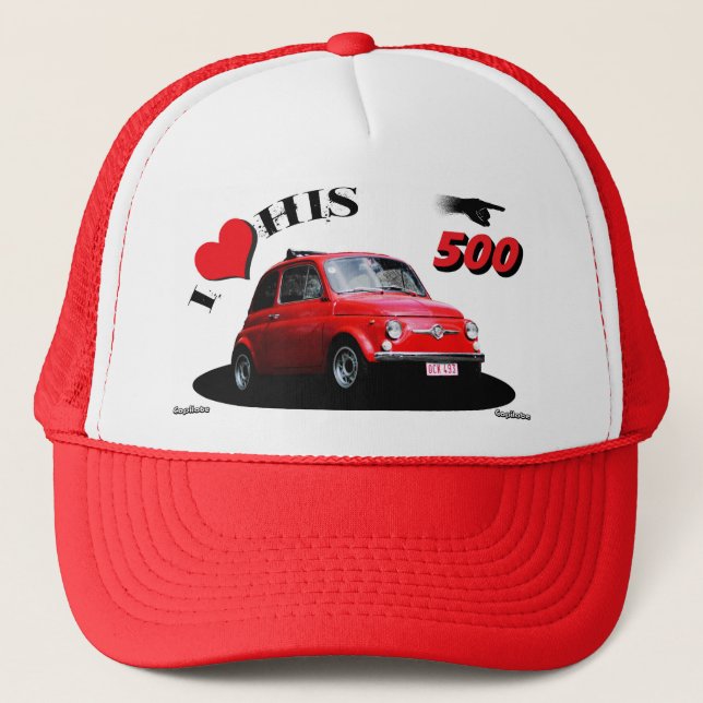 Casquette 500 pilote (Devant)