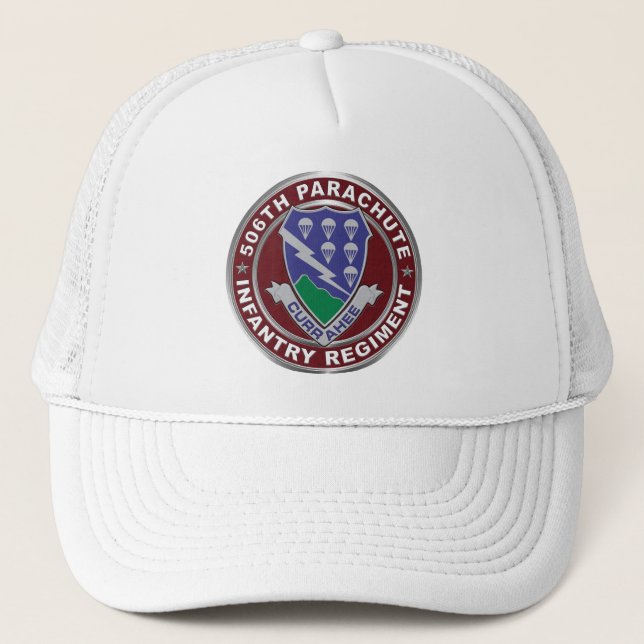Casquette 506e régiment d'infanterie parachutiste (Devant)